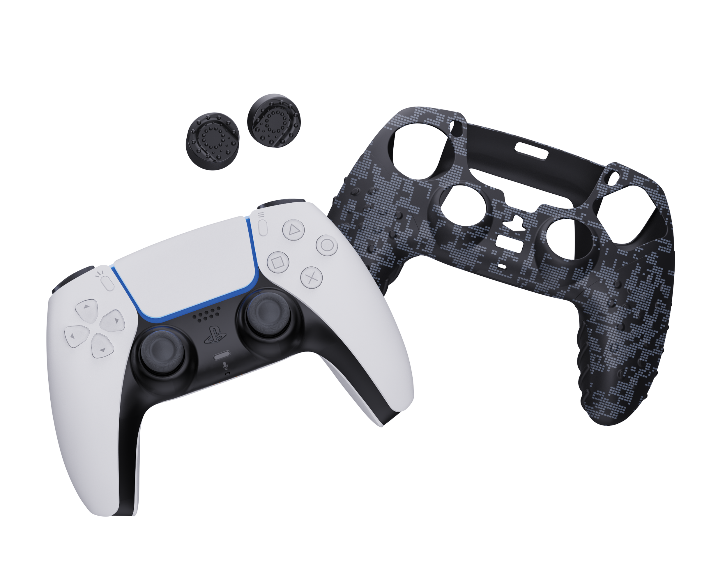 PowerPlay PS5 Silicon Grip Pack (Digital Camo)